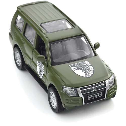 Автомодель TechnoDrive серії Шеврони Героїв - Mitsubishi Pajero 4WD Tubro - 93 ОМБр (250283M) фото 9