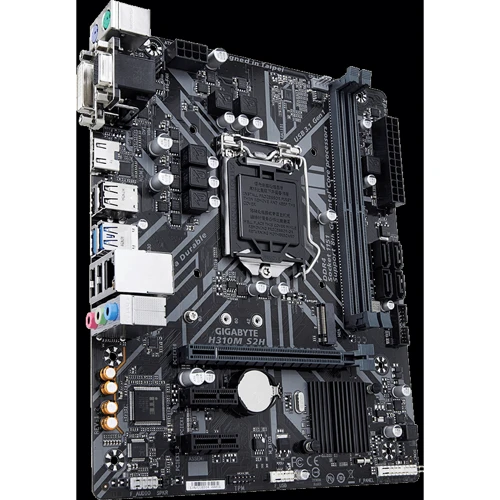 GIGABYTE H310M S2H rev.1.2: Роз'єми на платі SATA 3.0, M.2, PCI Express x1