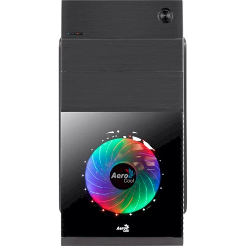 Корпус AEROCOOL PGS CS-105 Black (4718009159365): Форм-фактор материнской платы Micro-ATX / Mini-ITX