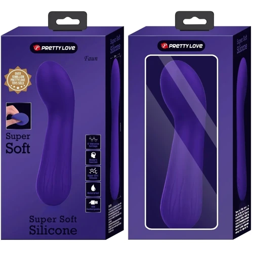 Вибратор для точки G LYBAILE Pretty Love Faun Dark Purple (BI-014724-3)