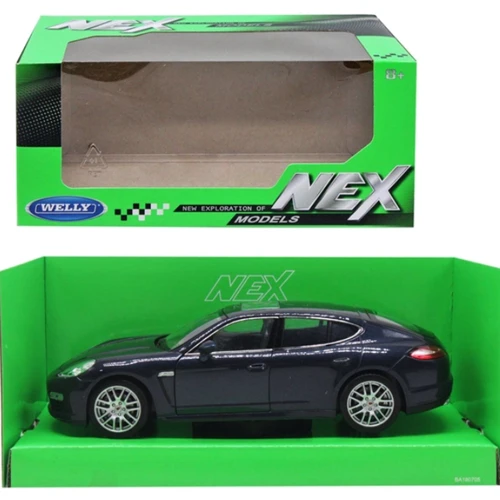 Машинка металлическая Welly Porsche Panamera S NEX 2 цвета, 1:24 (24011W)