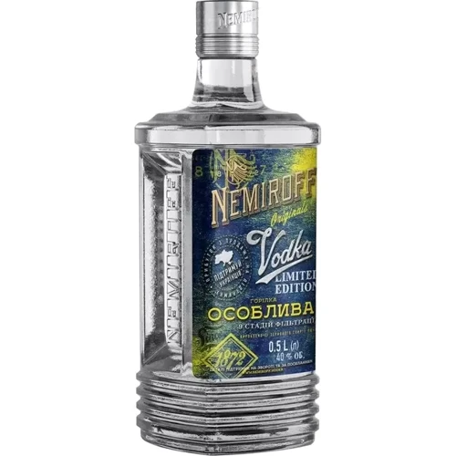 Горілка Nemiroff Особлива 0.5 л 40% (NMF4820181428846): Країна виробник Украина