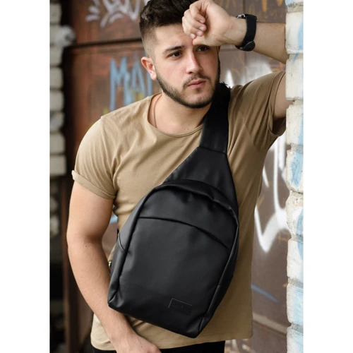 Сумка-слінг Sambag Brooklyn чорна (83311001): Стать Мужской