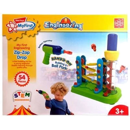 Конструктор Edu-Toys Гірка-зигзаг з інструментами (JS021): Виробник EDU-Toys