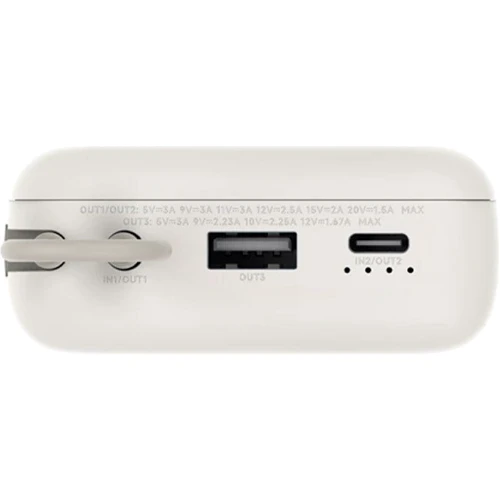 Зовнішній акумулятор Xiaomi Power Bank 20000mAh 33W Integrated Cable Beige (BHR8851GL): Сила струму на виході, A 3