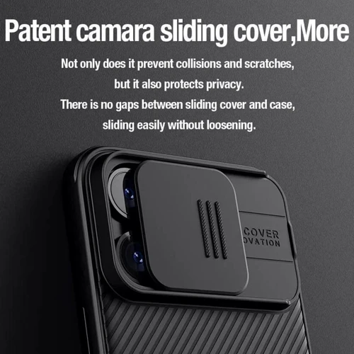 Чехол для iPhone Nillkin CamShield Pro Black for iPhone 15 Pro фото 5
