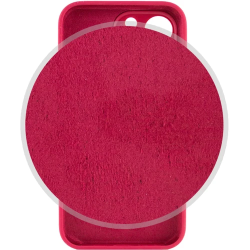 Чохол для iPhone Mobile Case Silicone Case Full Camera Protective Rose Red для iPhone 15 Pro Max: Матеріали Силикон