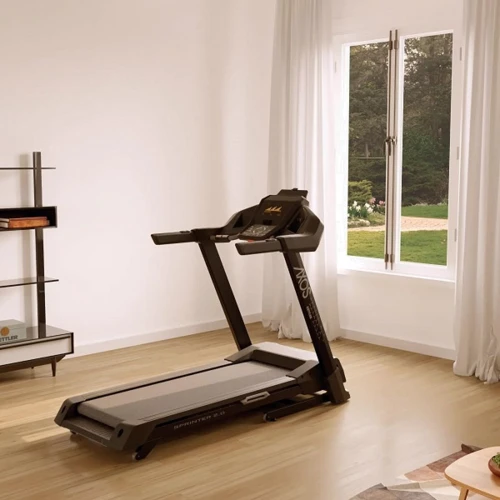 Бігова доріжка Kettler AXOS Sprinter 2.0: Перенесення і зберігання Система складання, транспортувальні колеса