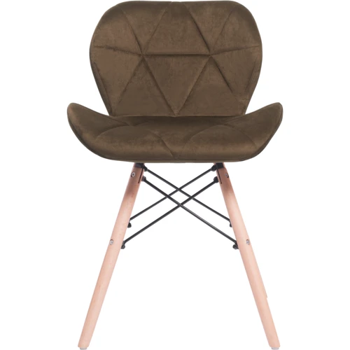 Стілець GT Racer X-D28 Plus Velvet Brown: Матеріал каркаса Текстиль, метал, дерево