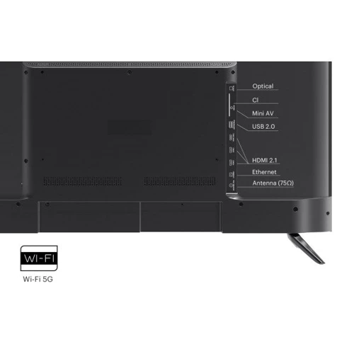 Телевизор Kivi 43F730QB: Мощность звука 20 Вт