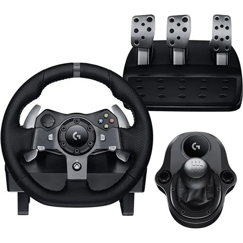 Аксессуар для приставок Logitech G920 Driving Force (941-000123)+Logitech G Driving Force Shifter (941-000119, 941-000130)
