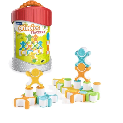 Конструктор Guidecraft Grippies Stackers, 24 детали (G8314) фото 5