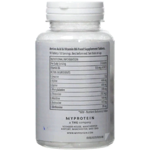 Аминокислота для спорта MyProtein Essential Amino Acid 90 tablets: Вкус Без вкуса