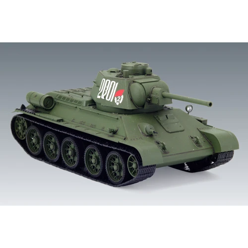 Советский средний танк Т-34/76 (производства конца 1943 г.) Т-34/76 (late 1943 prod.) WWII Soviet medium tank (ICM35366) фото 15
