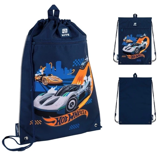 Набор Kite рюкзак + пенал + сумка для обуви 724 Hot Wheels (SET_HW25-724S) фото 5