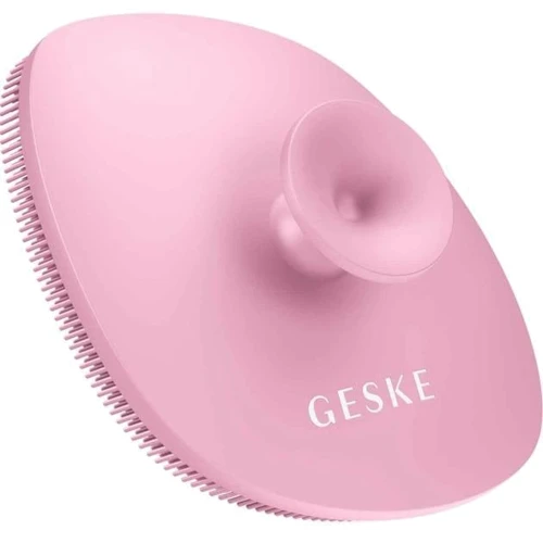 Щітка для обличчя GESKE Facial Brush 4 в 1 Pink з утримувачем (GK000038PK01) фото 3