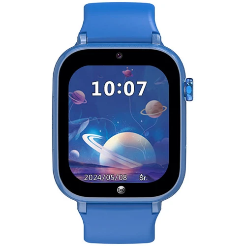 Смарт-годинник Forever Kids Look Me 3 KW-520 Blue: Дисплей 1.85" LCD (240x280)
