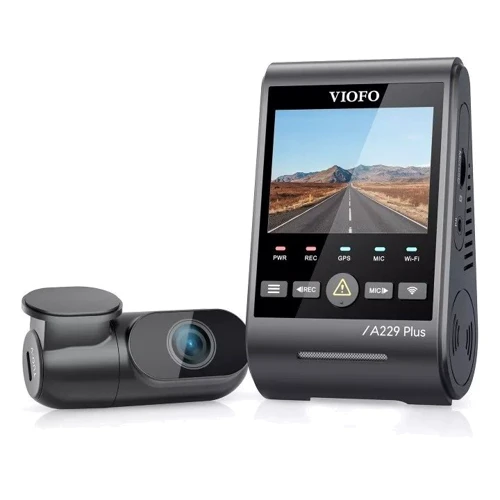 Viofo A229 Plus 2K + 2К з GPS та камерою заднього виду: Кут огляду, градусів 160