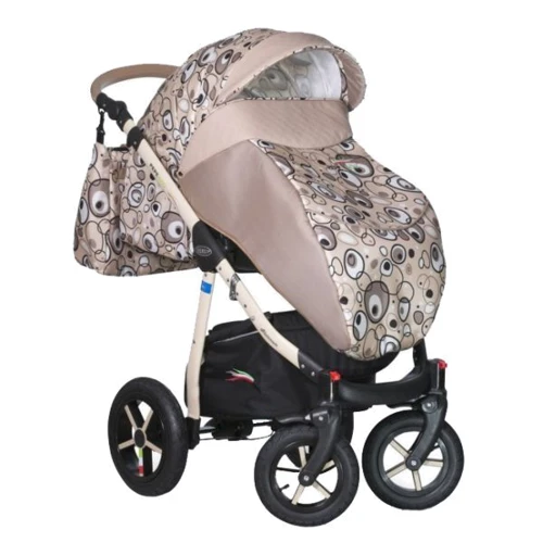 Універсальна коляска 3в1 Verdi Pepe Eco 15 (Beige Mix) фото 9