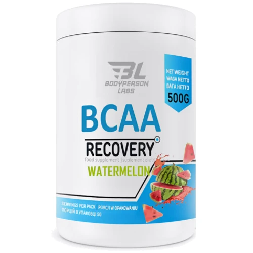Амінокислота для спорту Bodyperson Labs BCAA Recovery 500 g / 50 servings / Watermelon