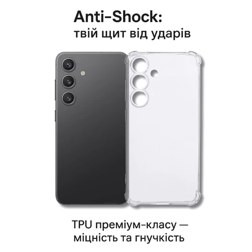 Чехол для телефонов BeCover TPU Case Anti-Shock Clear for Samsung S731 Galaxy S25 FE (714384)