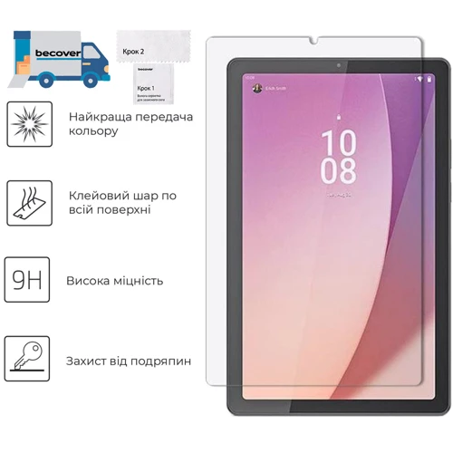 Аксессуар для планшетных ПК BeCover Tempered Glass Clear for Lenovo Tab One / Tab K9 8.7 2025 (TB305XU/FU) (713700)