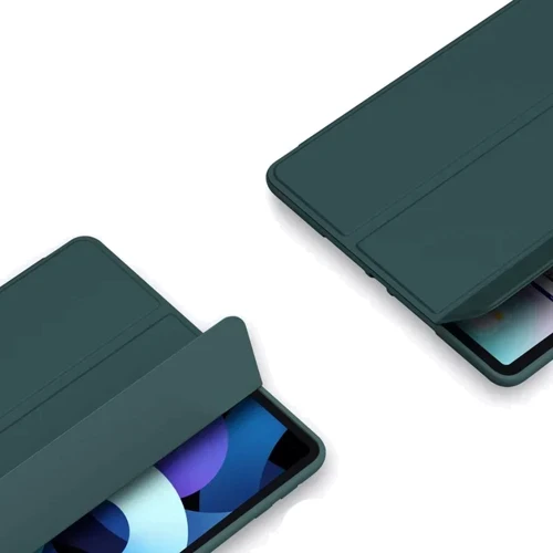 Аксессуар для iPad BeCover Tri Fold Soft TPU Silicone Dark Green for iPad Air (2020-2025) (711406): Материал искусственная кожа