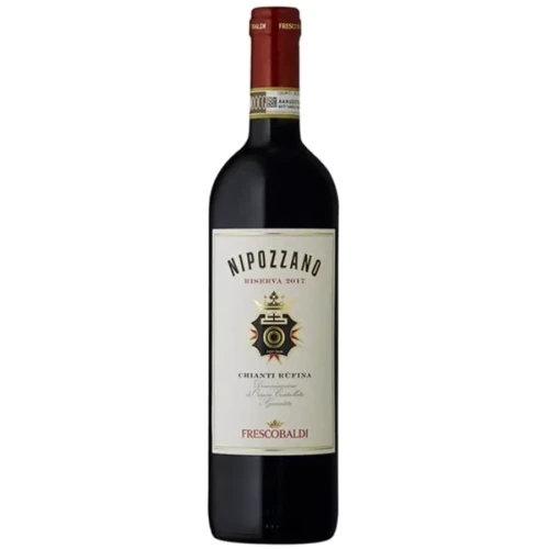 Вино Frescobaldi Nipozzano Chianti Rufina Riserva красное сухое 13.5% 0.75 л (WNF8007425000181)