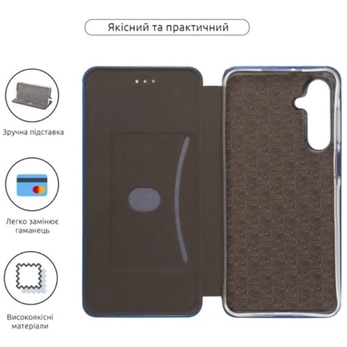 Чехол для телефонов ArmorStandart G-Case Blue for Samsung A165 Galaxy A16 4G (ARM80128): Тип чехол-книжка