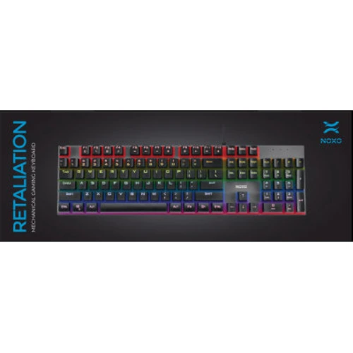 Клавиатура NOXO Retaliation Mechanical Blue switches RU (4770070882085): Количество дополнительных клавиш 4