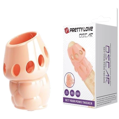 Насадка на член LYBAILE Pretty Love Oscar Flesh