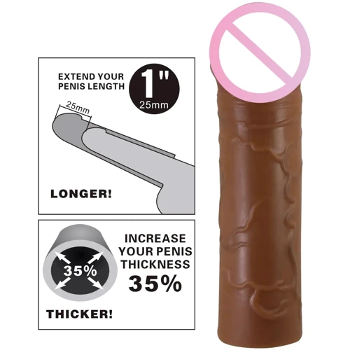 Подовжуюча насадка LYBAILE Pretty Love - Nile 1" Brown (BI-026252-1)