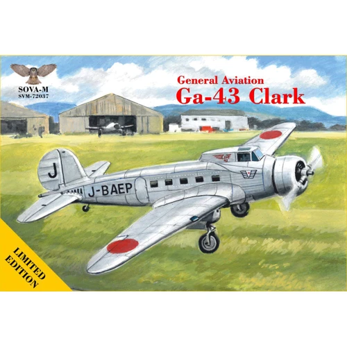 Пассажирский самолет Sova Model Ga-43 Clark (Japan)