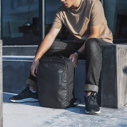 Сумка для ноутбуков Tomtoc 16" Explorer-T60 Black (T60M1D1): Вместимость ноутбук, блок питания, аксессуары