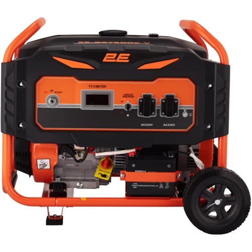 Бензиновый генератор 2E-BS7500E-V 6.5 кВт: Время автономной работы 8 ч