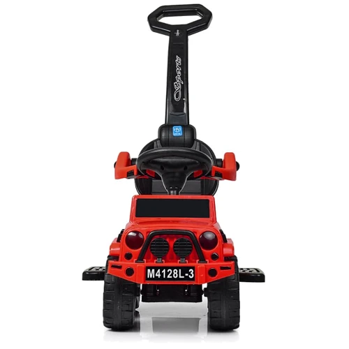 Машинка 2в1 каталка-толокар Bambi красный (M 4128L-3)