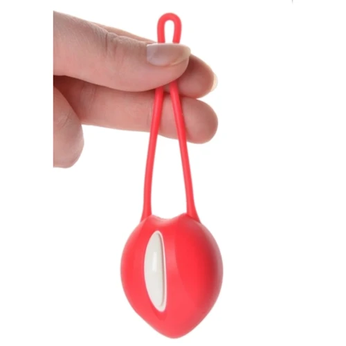 Вагинальный шарик Fun Factory SMARTBALL UNO white - india red