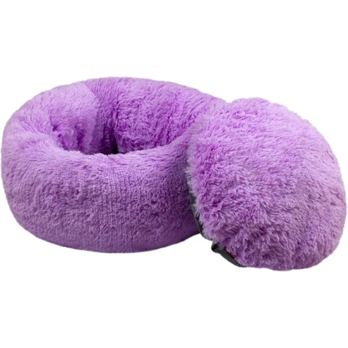 Лежак Red Point Donut зі знімною подушкою лаванда d 50 см (ЛК.01.Т.76.68.000) фото 5