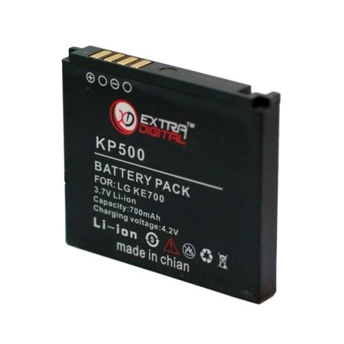 Аккумулятор ExtraDigital 700mAh (DV00DV6066) for LG KP500: Производитель ExtraDigital