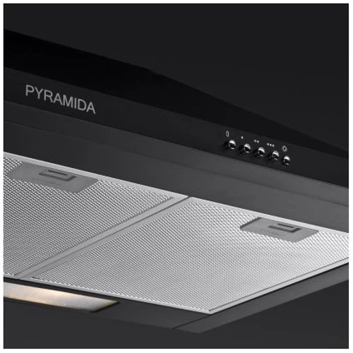 Вытяжка Pyramida KH 60 (1000) BL: Управление Механическое