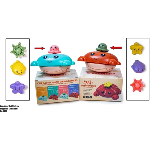 Іграшка для ванни Краб (7023): Виробник Noname