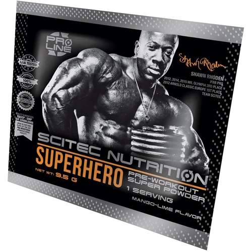 Scitec Nutrition Superhero 9.5 g /sample/ Mango Lime