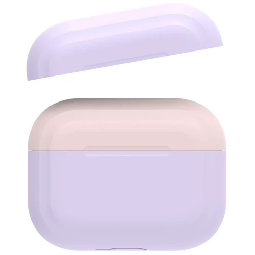 Чехол для наушников AhaStyle Silicone Duo Case Lavender/Pink (AHA-0P200-LLP) for Apple AirPods Pro