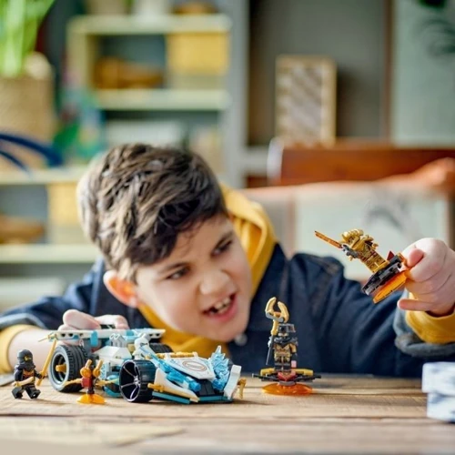 Конструктор LEGO Ninjago Суперсила дракона Зейна автомобіль для гонки спін-джитсу 307 деталей (71791): Кількість деталей, шт. 307