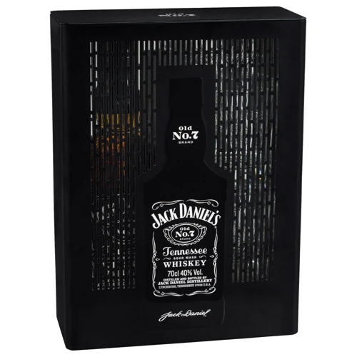 Виски Jack Daniel's, metal box with 2 glasses, 0.7л (CCL972744): Объем, л 0.7