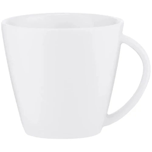 Чашка Ardesto фарфор белая 220 мл (AR3713): Форма конус