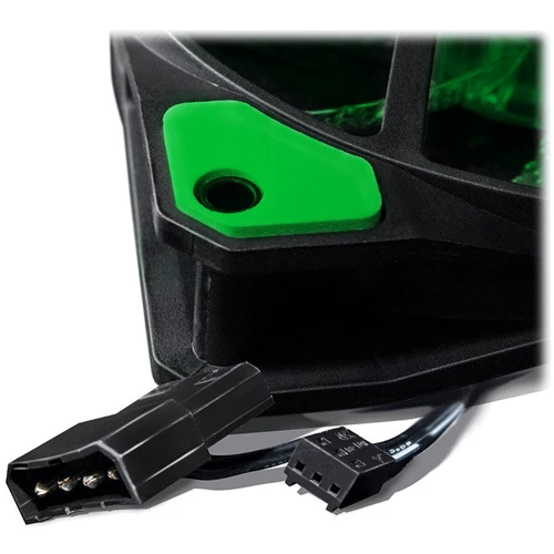 Кулер Frime Iris 33LED Green (FLF-HB120G33): Рівень шуму, dB 23.4
