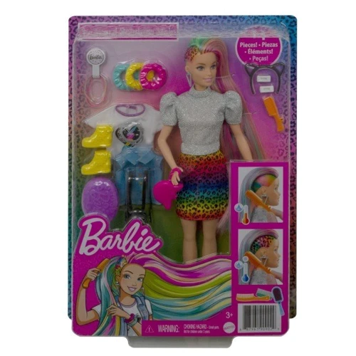 Кукла Mattel Barbie Радужный леопард: Возраст от 6 лет и старше