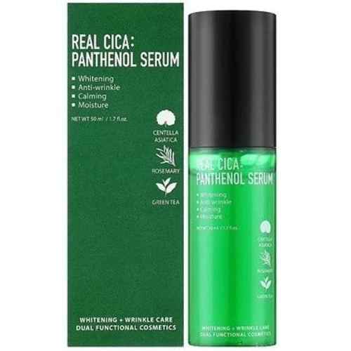 Fortheskin Real Cica Panthenol Serum Сыворотка для лица успокаивающая 3х50 ml: Время применения Универсальный