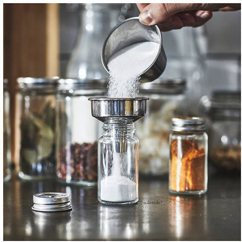 Набор для специй ІКЕА CITRONHAJ 8 см, 0.06 л нержавеющая сталь (40553211)